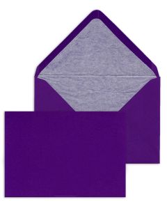 Blank Metro Flat Cards: Purple (Sets of 10)