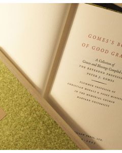 Gomes's Book of Good Graces by Rev. Peter J. Gomes (Half-Cloth)