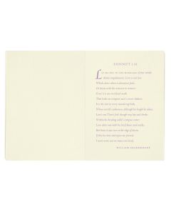 Broadside - Sonnet 116 by William Shakespeare (closed)