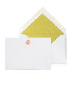 Bumble Bee - Engraved Stationery 