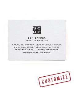 Centennial Business Cards - Custom Logo