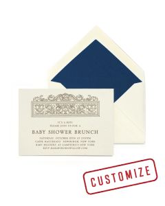 Thornwillow Baby Shower Invitations