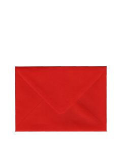 Blank Metro Folded Cards: Bright Red (Set of 10)