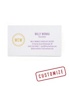 Federal Business Cards - MS051 Monogram
