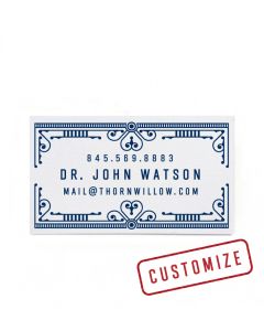 Federal Business Cards: Midnight Watson Border 