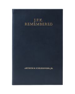 J.F.K. Remembered by Arthur M. Schlesinger Jr.