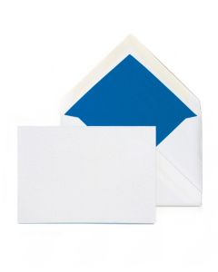 Parade Blue Flat Cards & Envelopes (set of 50)