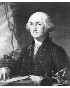 In Search of George Washington (Half-Leather)