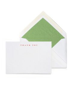 Shaded Roman Thank You (sets of 10)