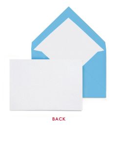 Duplex Cosmo Reply Cards: St. John's Blue & White
