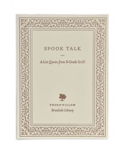 Broadside: Spook Talk