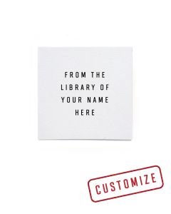 Custom Bookplate or Label