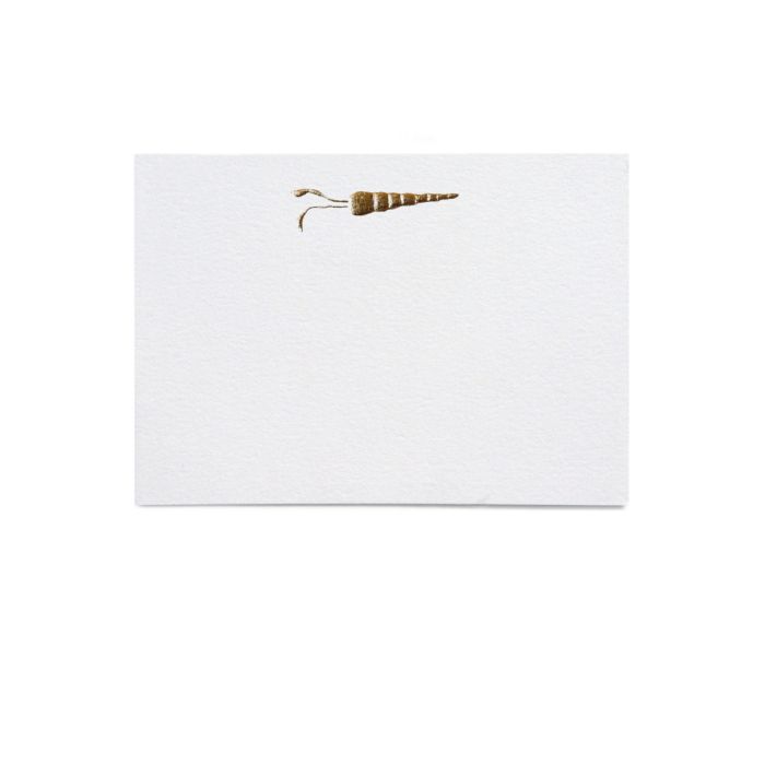 Golden Carrot Place Cards