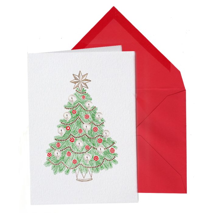 Ornate Tree Folded Card
