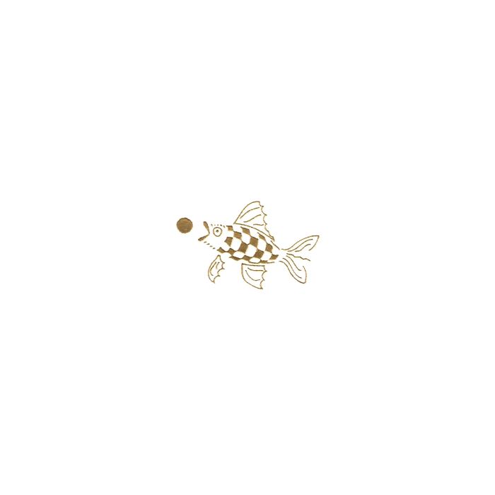 Goldfish - Engraved Stationery