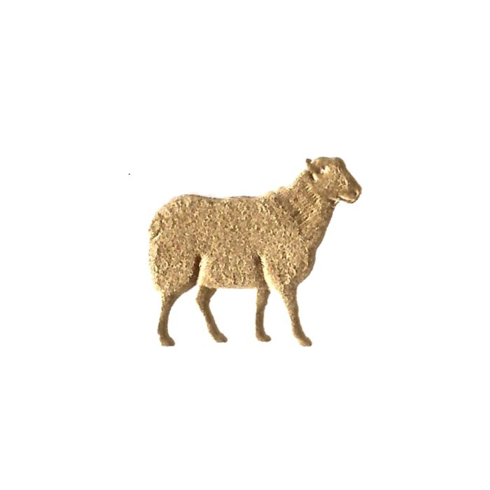Gold Sheep Motif