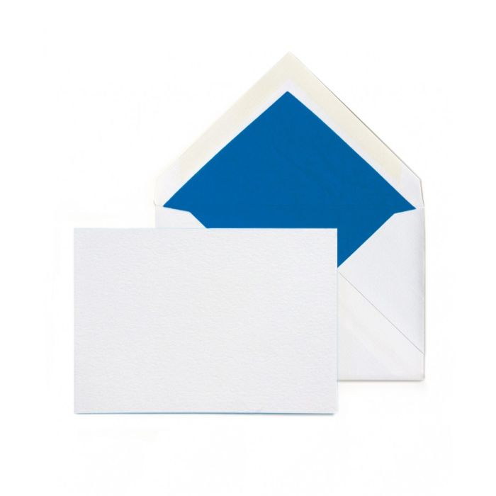 Parade Blue Flat Cards & Envelopes (set of 50)