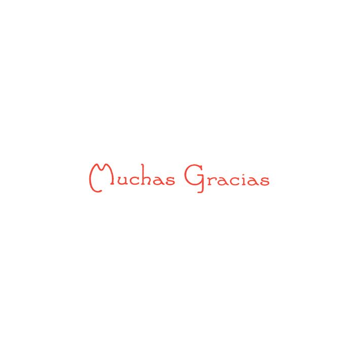 Muchas Gracias (sets of 10)