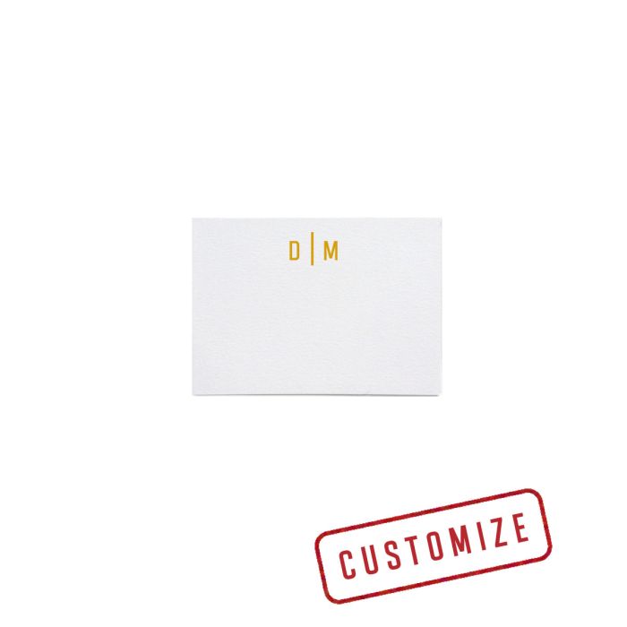 Place Cards: Monogram (set of 20)
