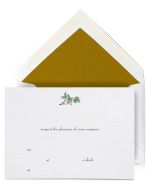 Fill In Invitations: Holly Branch (sets of 10)